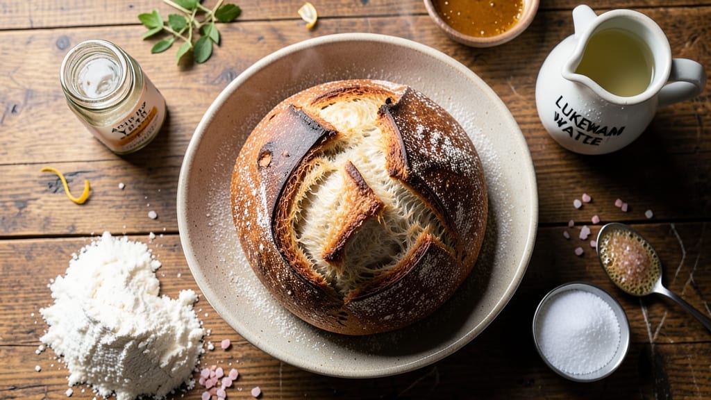500g Bread Recipe: No-Knead Rise for Crusty, Airy Loaves