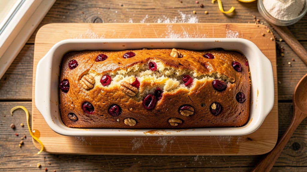Artisan Cranberry Walnut Bread Recipe: Sweet-Tart Swirls and Crunchy Top