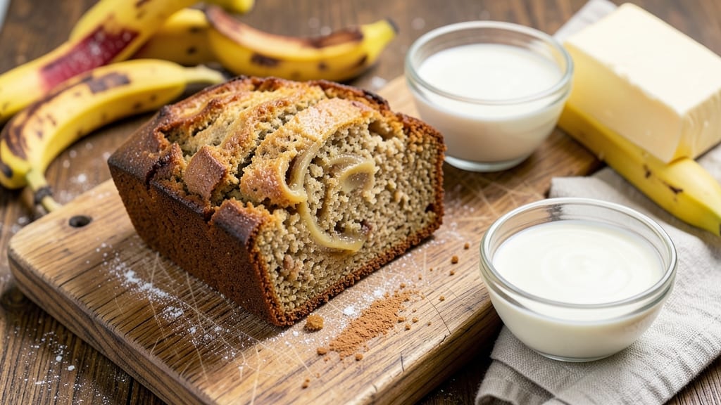 Add Banana Bread Recipe: Ultra Moist With Walnut Vanilla Swirls