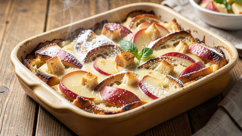 Paula Deen's Apple Bread Pudding Recipe: Spiced Fruit Swirls with Buttery Crust Magic