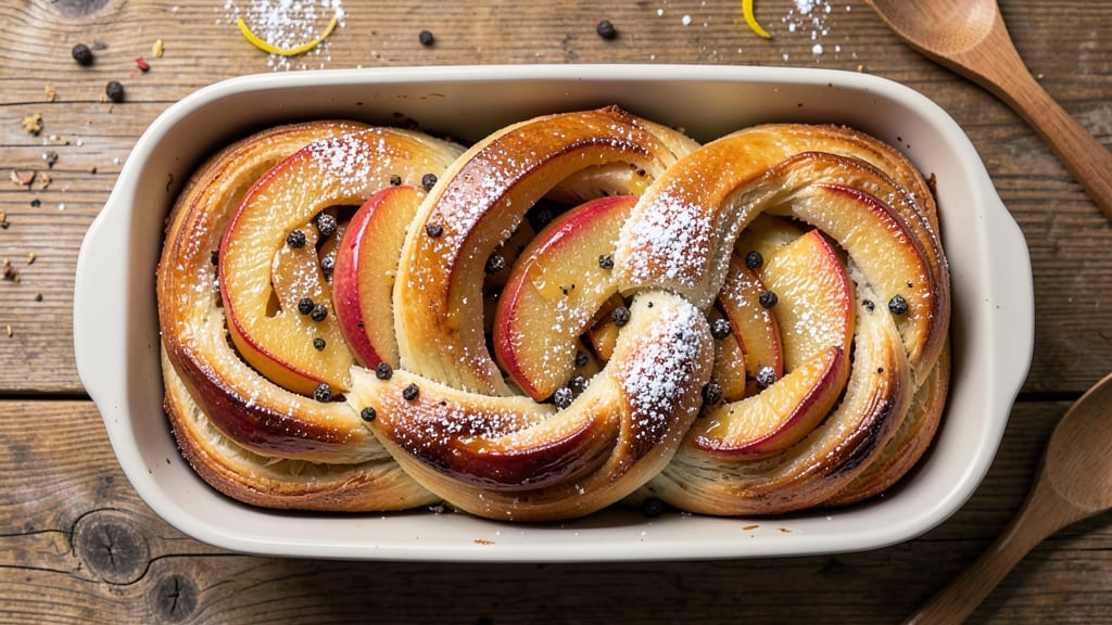 Apple Braid Bread Recipe: Buttery Swirls and Crispy Crown in One Bake