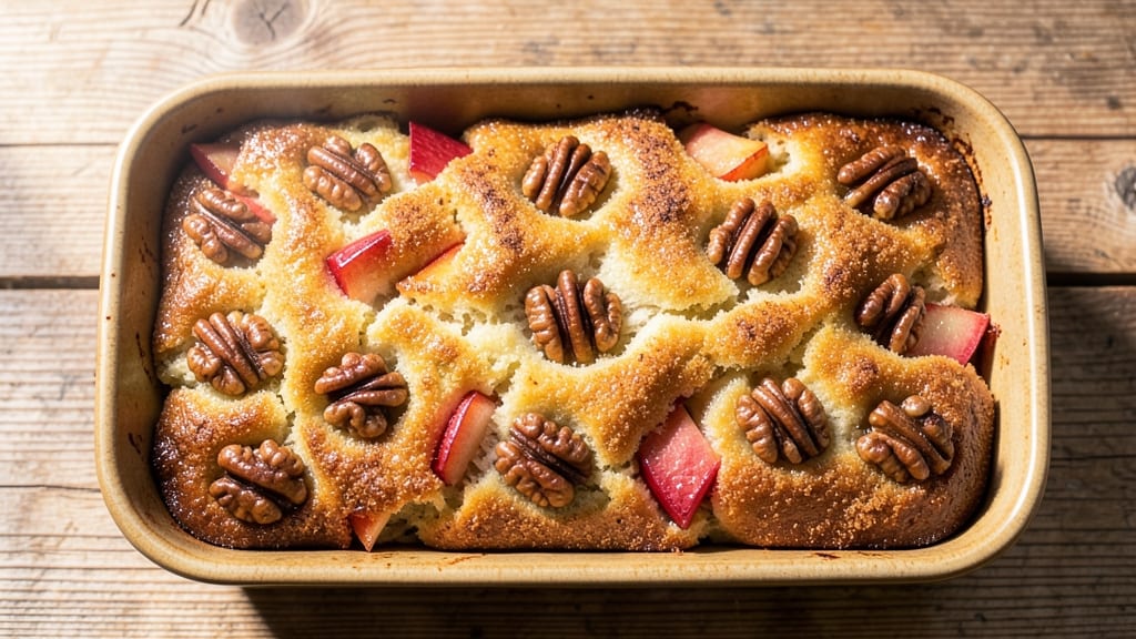Apple Crunch Bread Recipe: Buttery Walnut Streusel with Spiced Apple Swirls