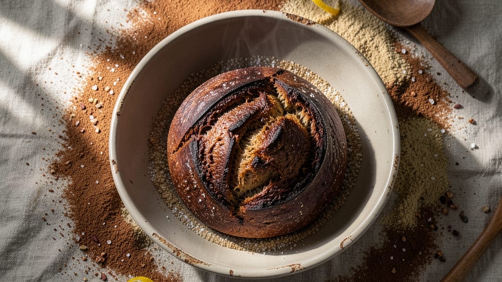All Rye Sourdough Bread Recipe: Dark Crust Contrast With Open, Airy Crumb