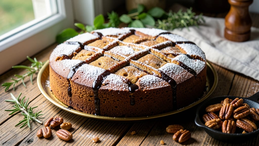 8x8 Gingerbread Cake Recipe: Spiced Swirls and Fudgy Crumb Magic
