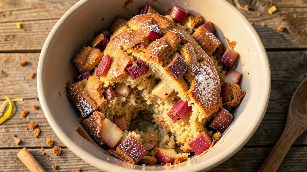 Apple Rhubarb Bread Recipe: Fruit-Infused Loaf With Buttery Crust Magic