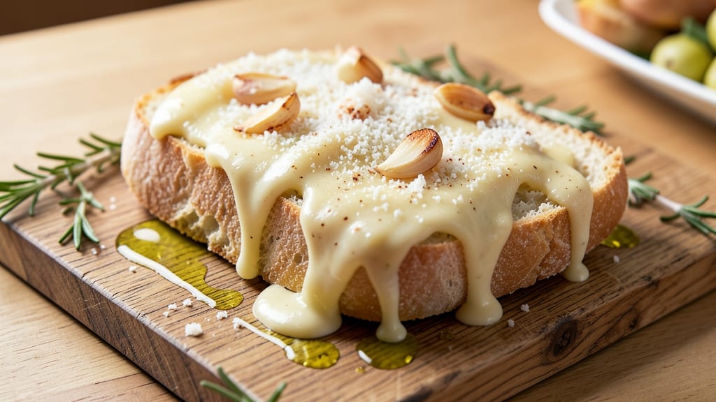 Alfredo Bread Recipe: Crispy Garlic-Kissed Crust With Creamy Parmesan Heart