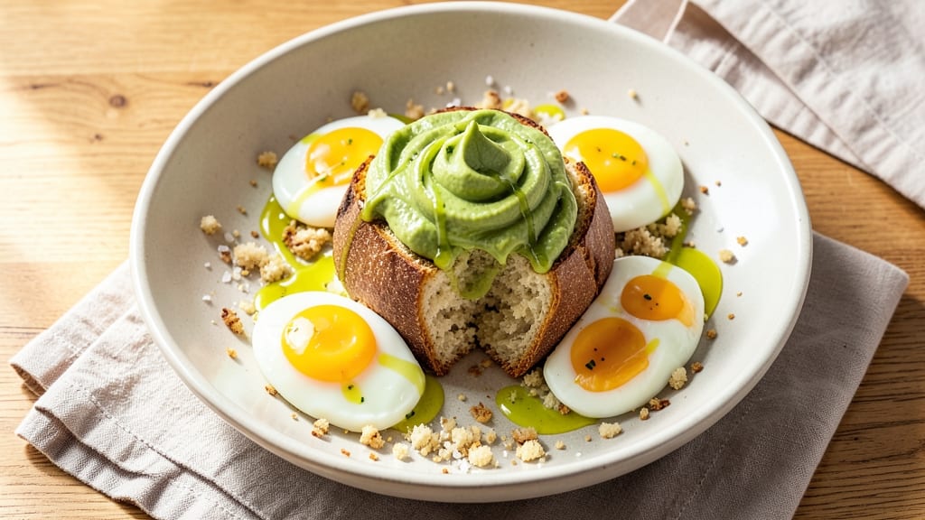 Avocado Cheese Egg Bread Recipe: Fluffy Layers with Creamy Avocado Swirls