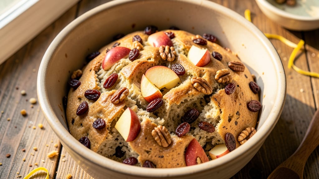 Apple Raisin Walnut Bread Recipe: Honeyed Swirls and Crunchy Nut Clusters