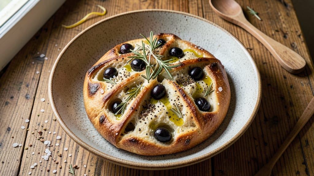 Artisan Olive Bread Recipe: Crusty Crunch and Briny Herb Magic