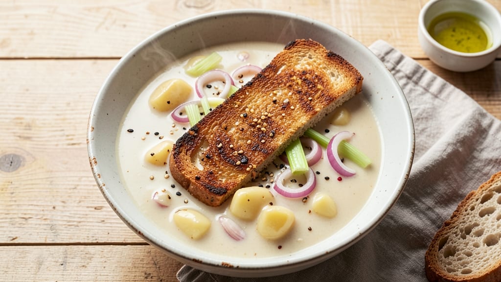 Atlanta Bread Potato Soup Recipe: Crispy Top, Velvety Spiced Potato Magic