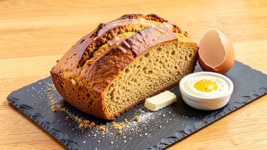 90-Second Keto Almond Flour Bread Recipe: Crispy Crust, Cloud-Light Crumb