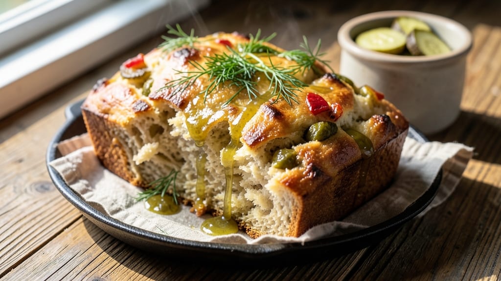 Amish Dill Pickle Bread Recipe: Tangy Zing and Crusty Crunch in One Bake