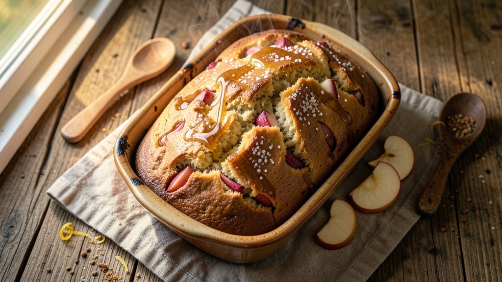 Apple Honey Bread Recipe: Caramelized Honey Swirls and Warm Cinnamon Crunch