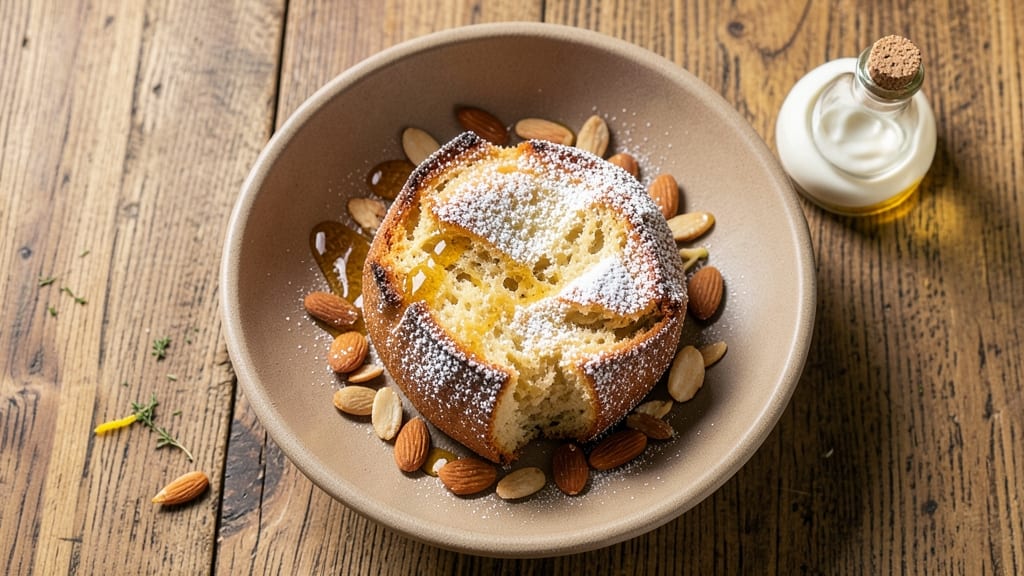 Almond Flour Sweet Bread Recipe: Vanilla-Infused Crust with Light, Airy Crumb