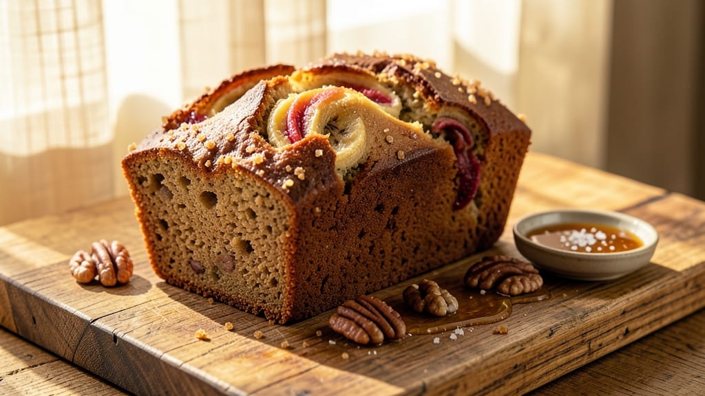 Anna Banana Bread Recipe: Vanilla Walnut Swirls With Crusty Crown