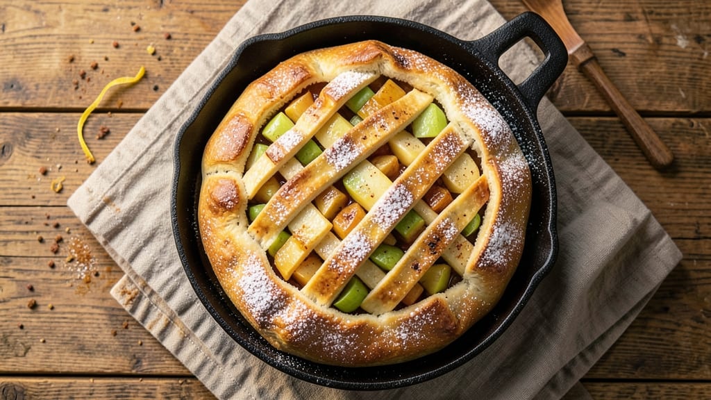 Apple Filling Bread Recipe: Apple-Caramel Swirls With Crunchy Walnut Topping