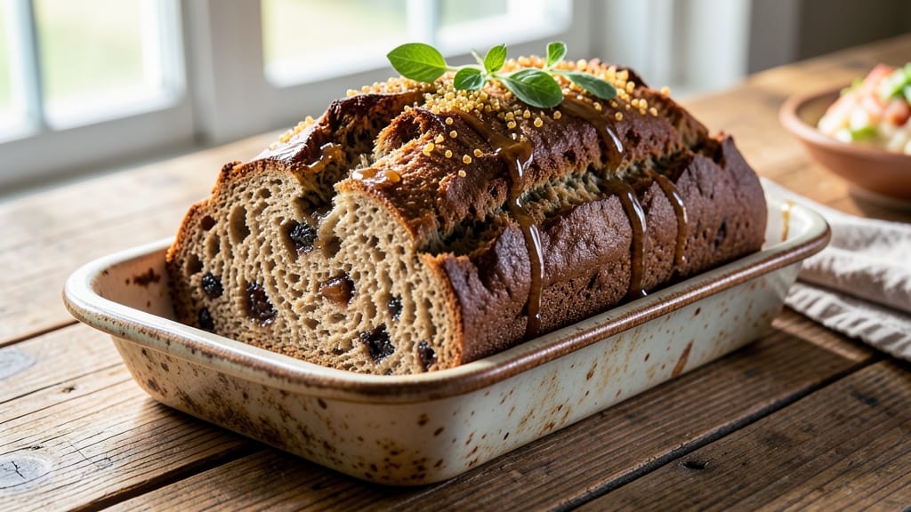Authentic Boston Brown Bread Recipe: Molasses-Kissed Crust With Spiced Fruit Swirls Inside
