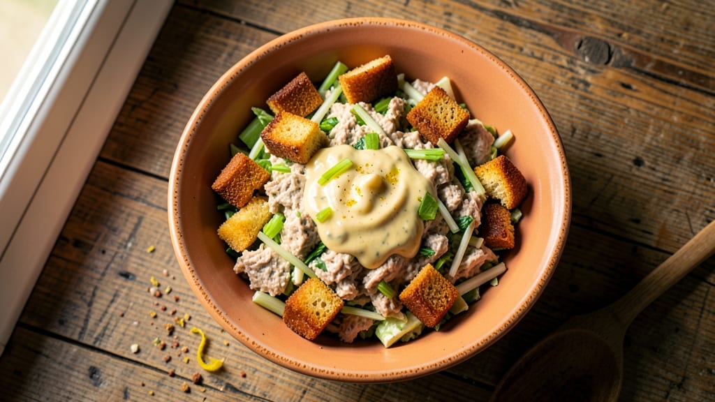 Atlanta Bread Company Tuna Salad Recipe: Crispy-Crusted Croutons and Zesty Mayo Magic