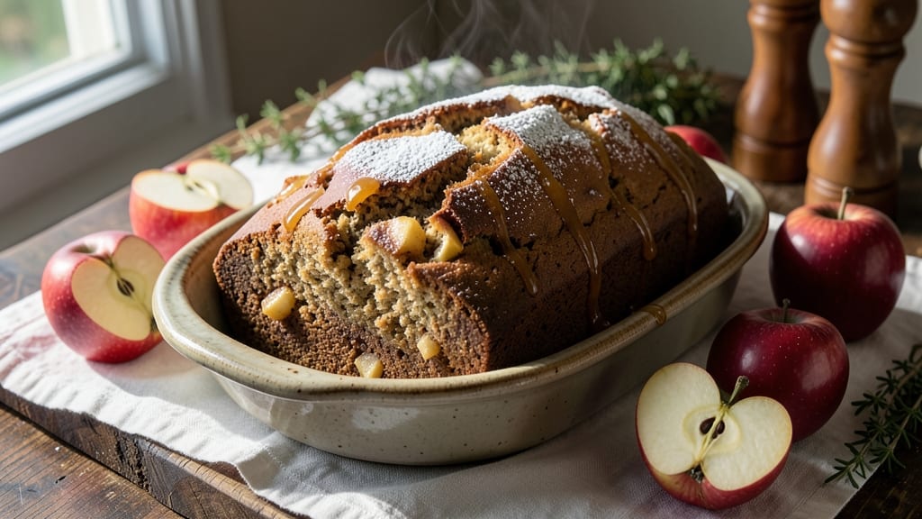 Autumn Apple Bread Recipe: Warm Spice-Infused Loaf With Caramelized Fruit Swirls