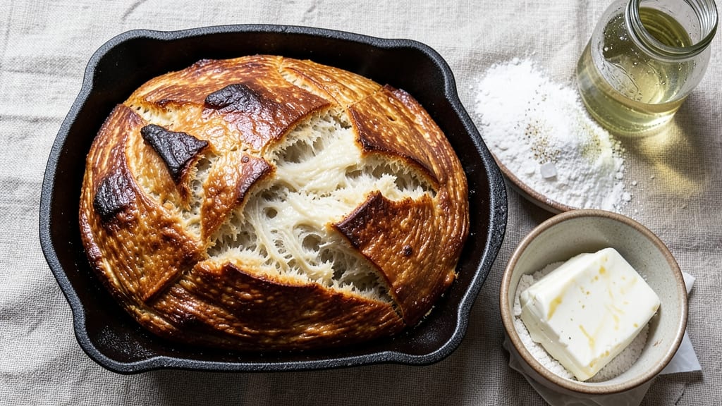 9x5 Bread Recipe: Hands-Off Rise to Crusty, Even Crumb