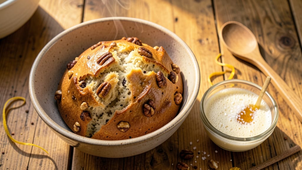Aumate Bread Maker Recipe: Hands-Off Artisan Loaf With Tangy Walnut Swirls