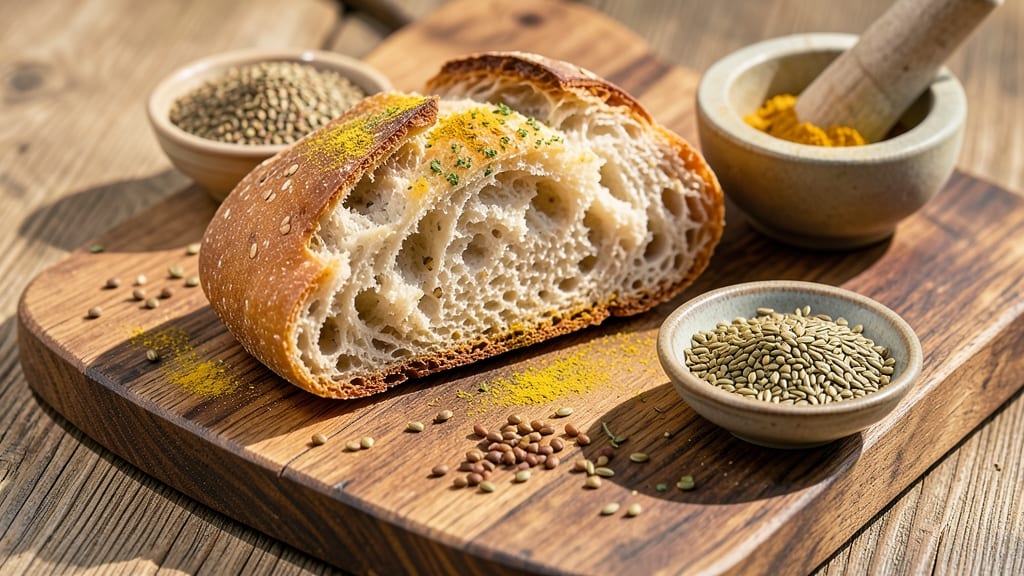 Ayurvedic Bread Recipe: Gut-Friendly Spiced Loaf for Digestion