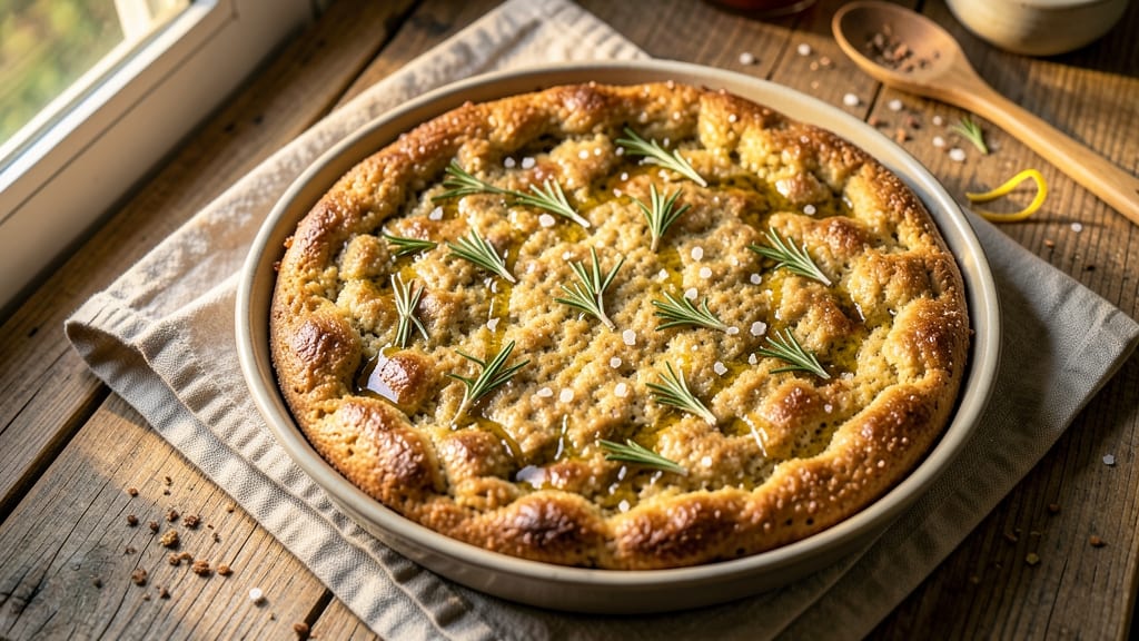 Almond Flour Focaccia Bread Recipe: Nutty Crust With Airy, Olive Oil-Kissed Crumb