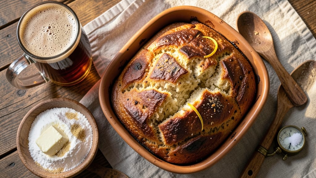 Air Fryer Beer Bread Recipe: Golden Crust With Malty Beer Flavor