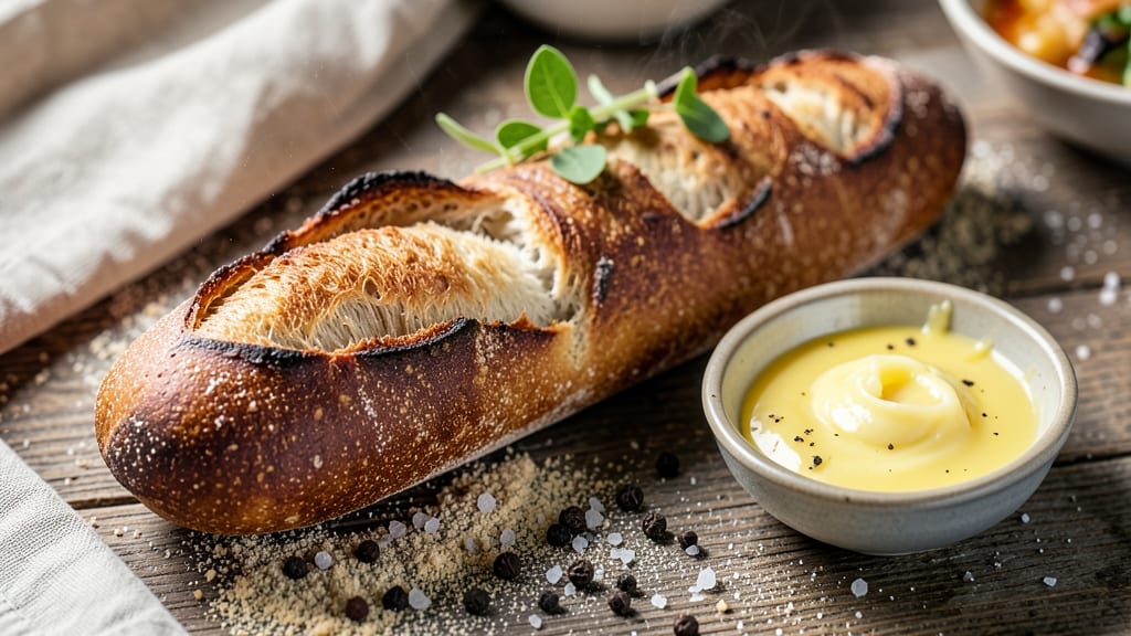 Artisan Baguette Bread Recipe: Crispy Crust With Airy Light Crumb