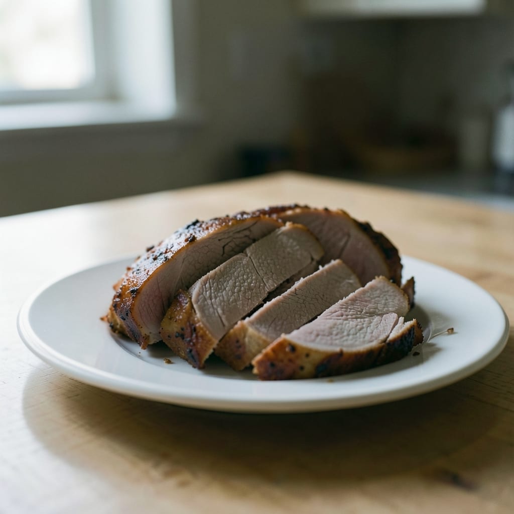 The dish as the corrected method produces it