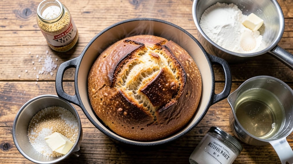 6 Qt Dutch Oven Bread Recipe: Hearth-Baked Crust With Pillowy Softness Inside