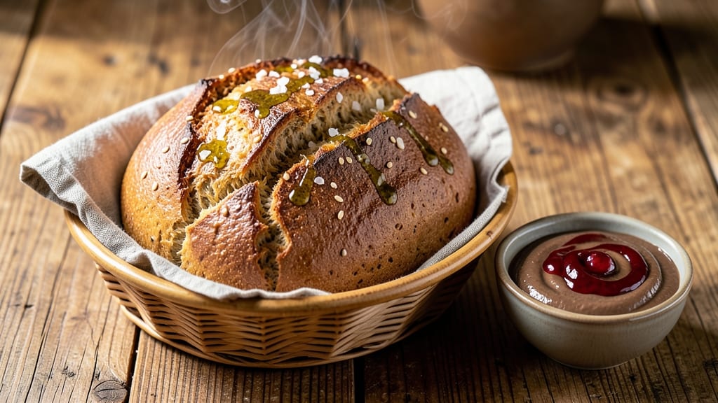 Armenian Tahini Bread Recipe: Nutty Sesame Swirls With Crusty Crunch