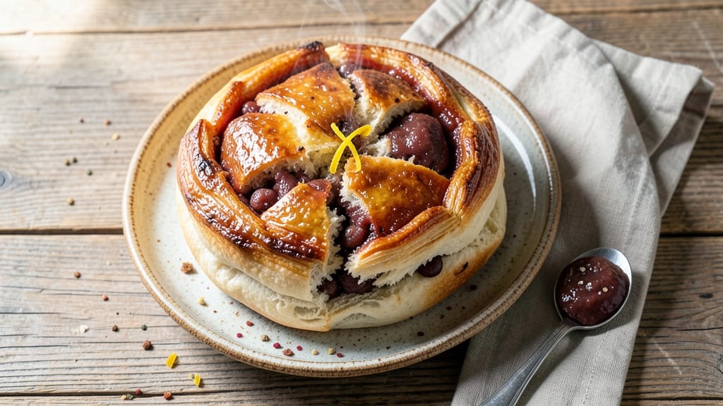 Anpan Bread Recipe: Sweet Red Bean Paste Heart in Crusty Japanese Delight