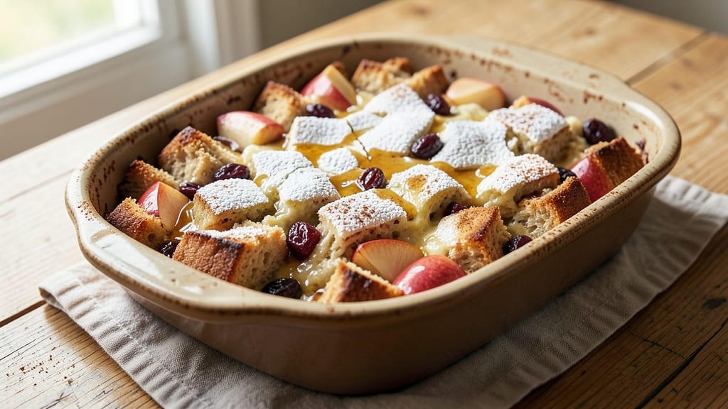 Apple Bread Pudding Microwave Recipe: Warm Spiced Apple Gooey Magic in 5 Minutes