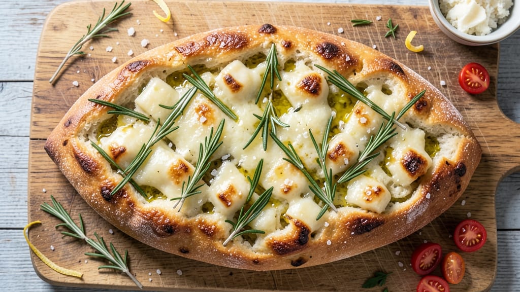 Asiago Focaccia Bread Recipe: Cheesy Pull-Apart Crust With Olive Oil Magic