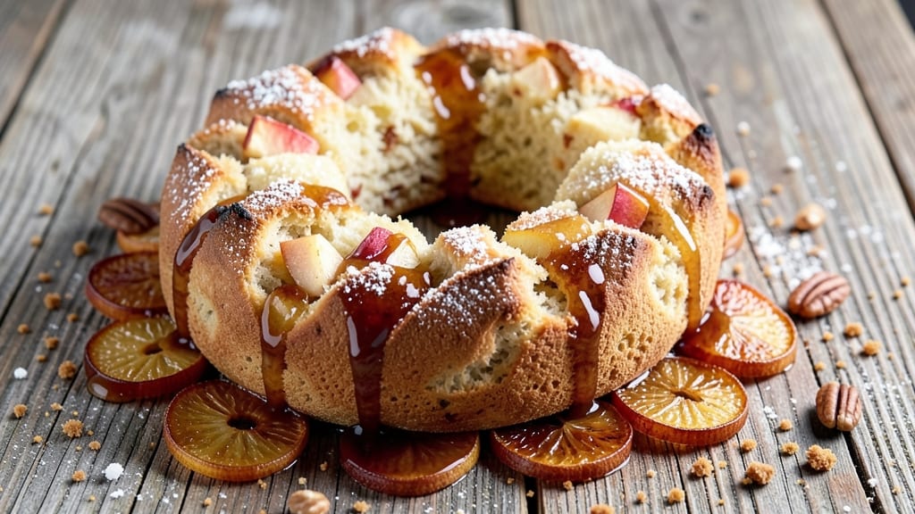 Autumn Apple Bread Wreath Recipe: Spiced Fruit Swirls With Crusty Crown Magic