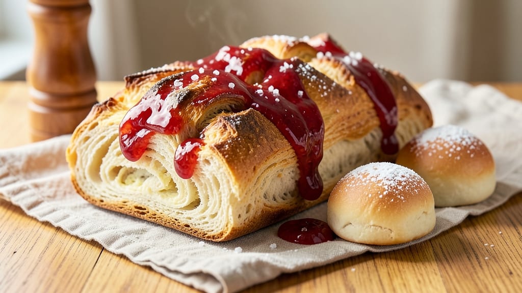 Astoria Clown Bread Recipe: Walnut-Studded Vanilla Swirls in Crusty Crown