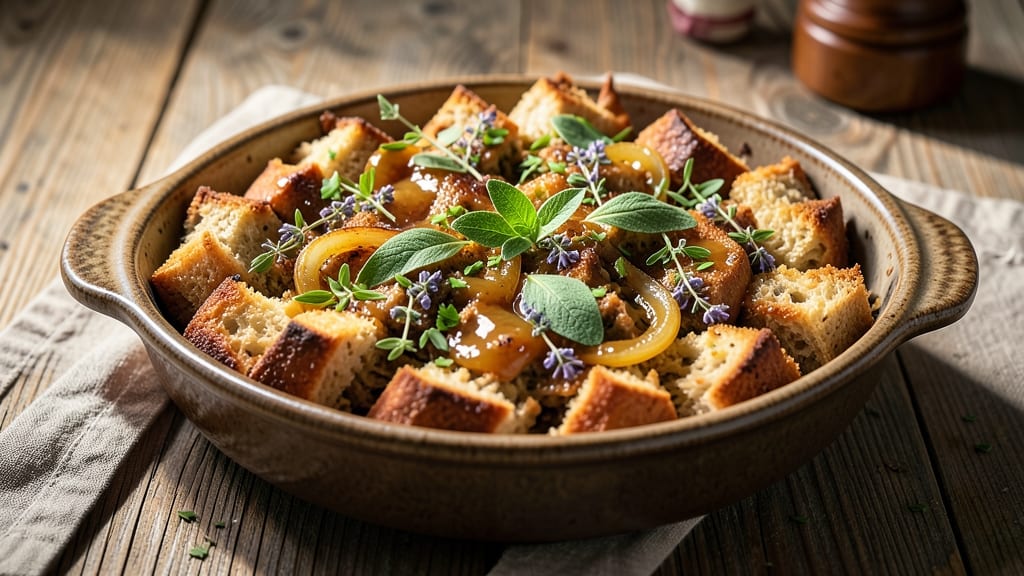 Amish Bread Stuffing Recipe: Savory Sage and Herb Stuffing Magic
