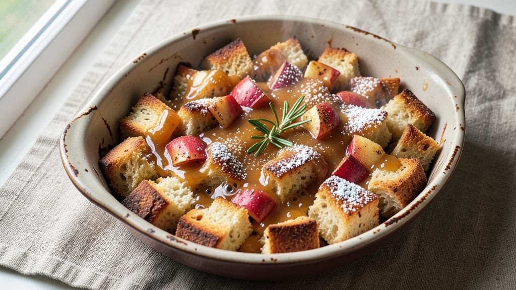 Apple Cider Bread Pudding Recipe: Warm Spiced Cinnamon Swirls in Buttery Crust