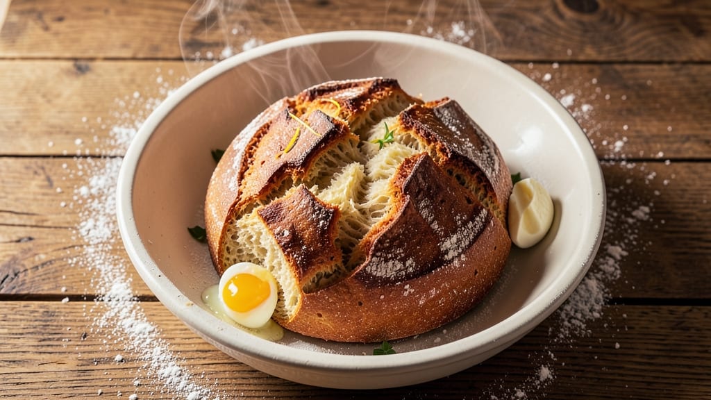 All-Purpose Flour Yeast Bread Recipe: Crusty Crown With Pillowy Crumb in One Bake