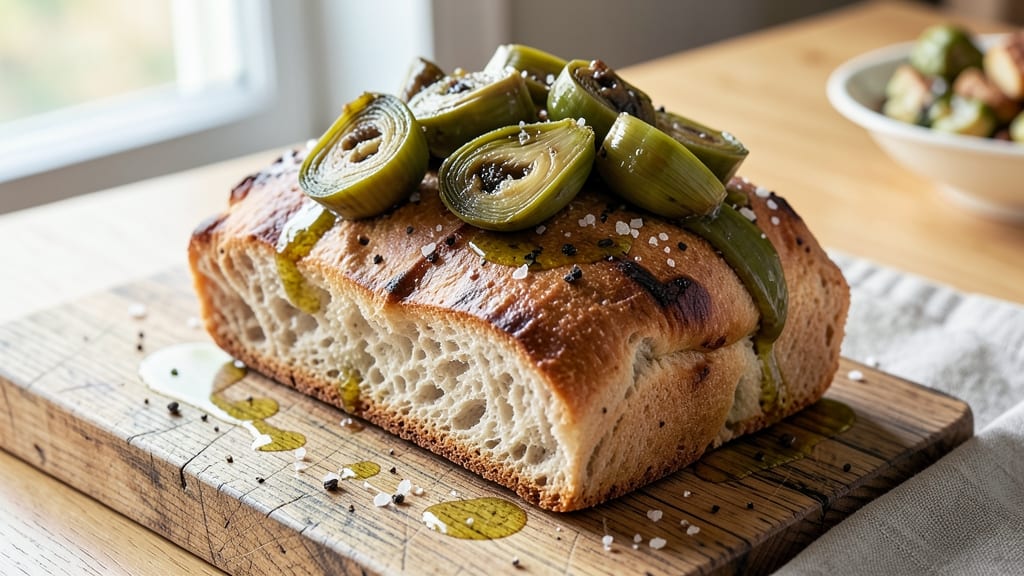 Artichoke Bread Pescadero Recipe: Herb-Infused Crust With Tangy Artichoke Bites
